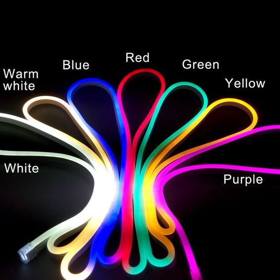 Mega Power Neon 5 Meters Strip, 12volts With Adapter