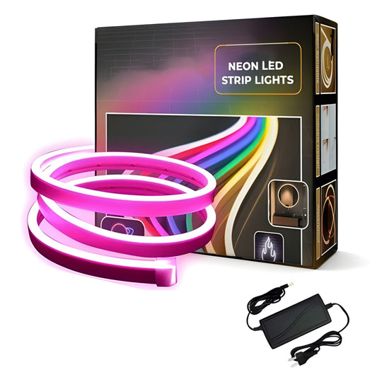 Mega Power Neon 5 Meters Strip, 12volts With Adapter