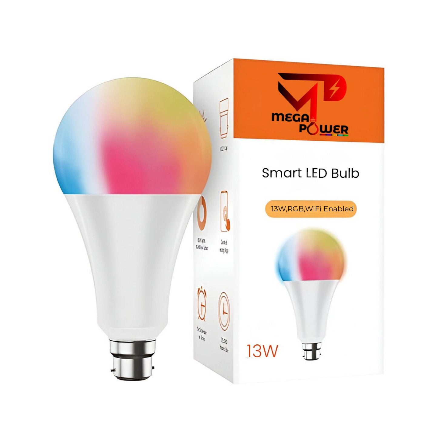 Mega Power RGB Smart Light Bulb