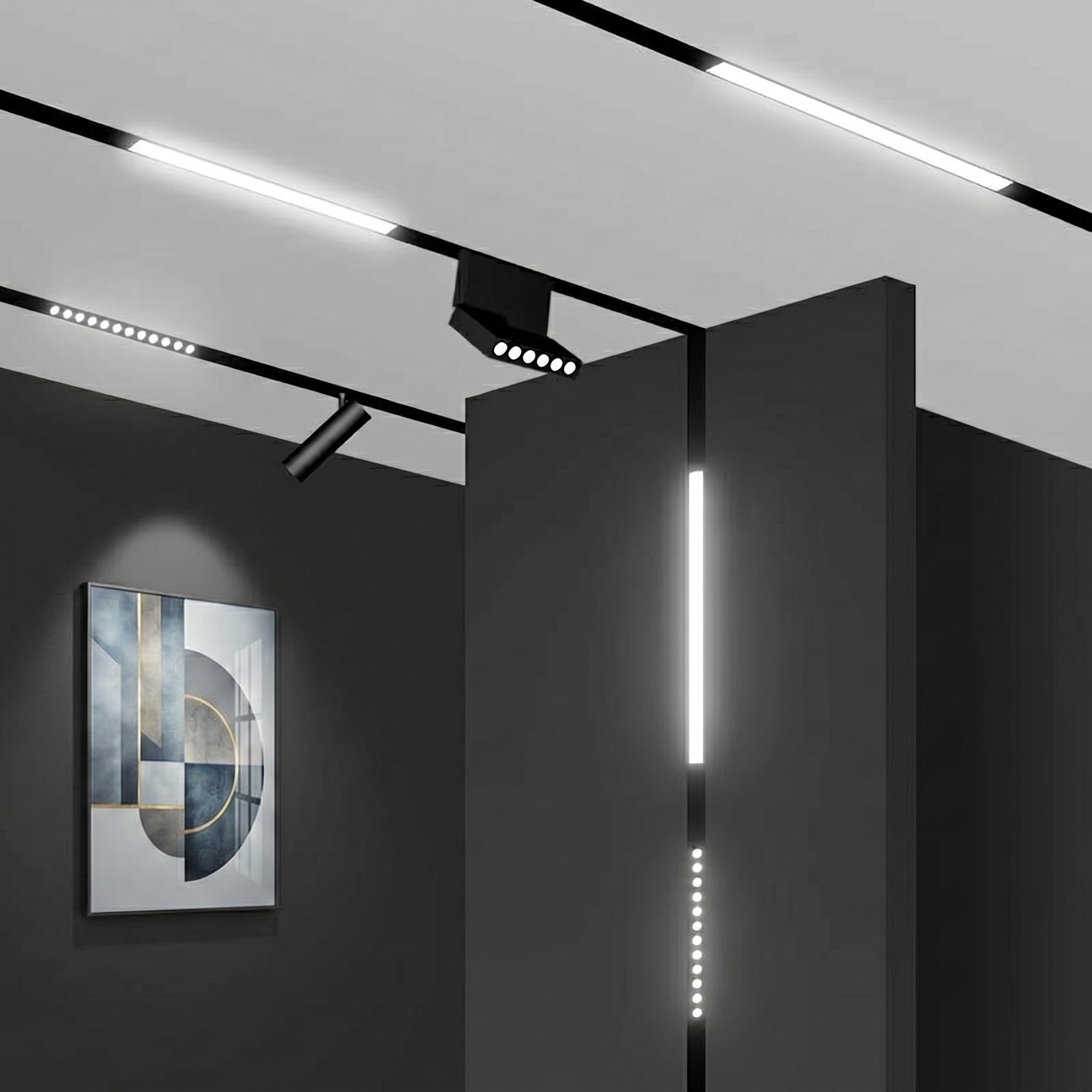 Mega Power Recessed Magnetic Track