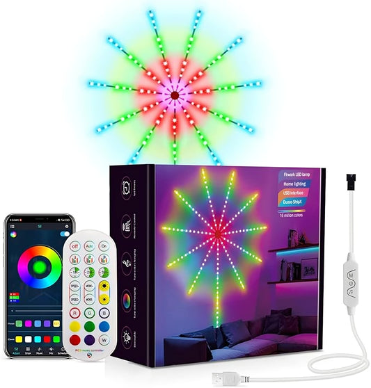 Mega Power Magic Color Fireworks Light led Voice Activated