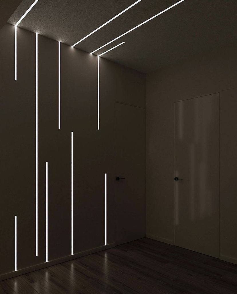 Mega Power Profile Light 23mm Concealed Aluminum with Diffuser – 3 Meter (10ft) | Deep Recessed LED Channel.