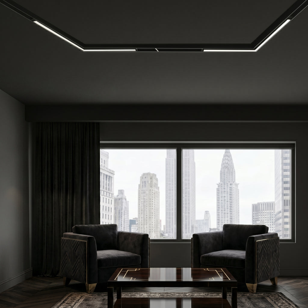 Mega Power L Corner Straight Magnetic SMD Linear Light