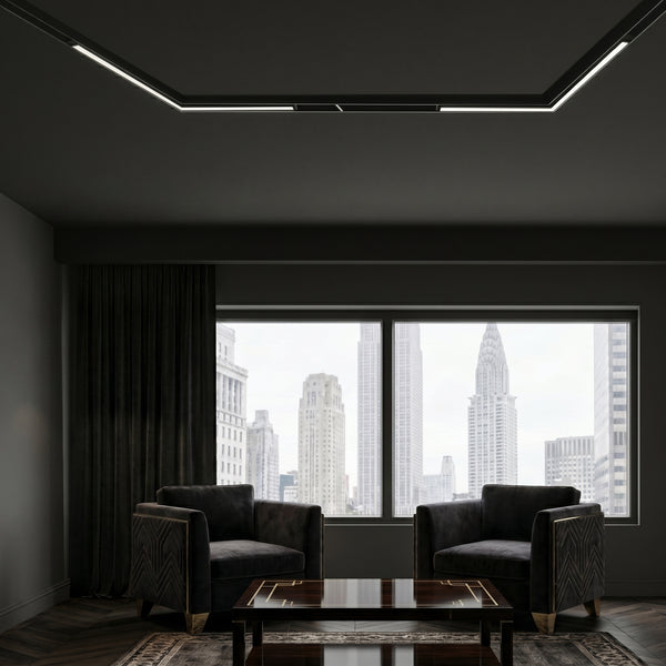 Mega Power L Corner Straight Magnetic SMD Linear Light