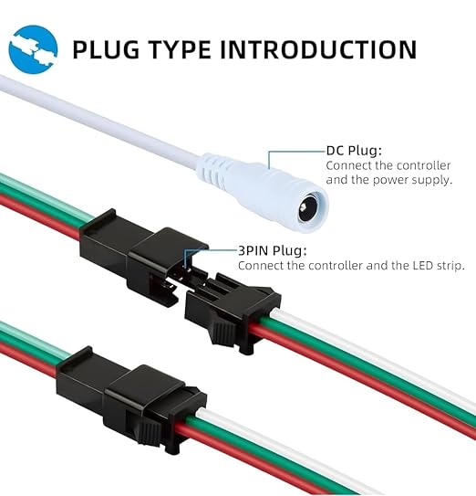 Mega Power Smart RGBIC LED Strip Light, APP and Voice Control Led Strip.